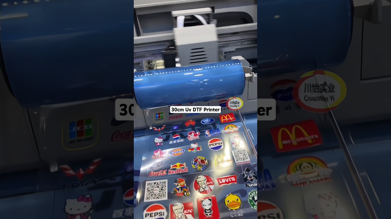 UV DTF Sticker Printing - Roller Digital UV Printer