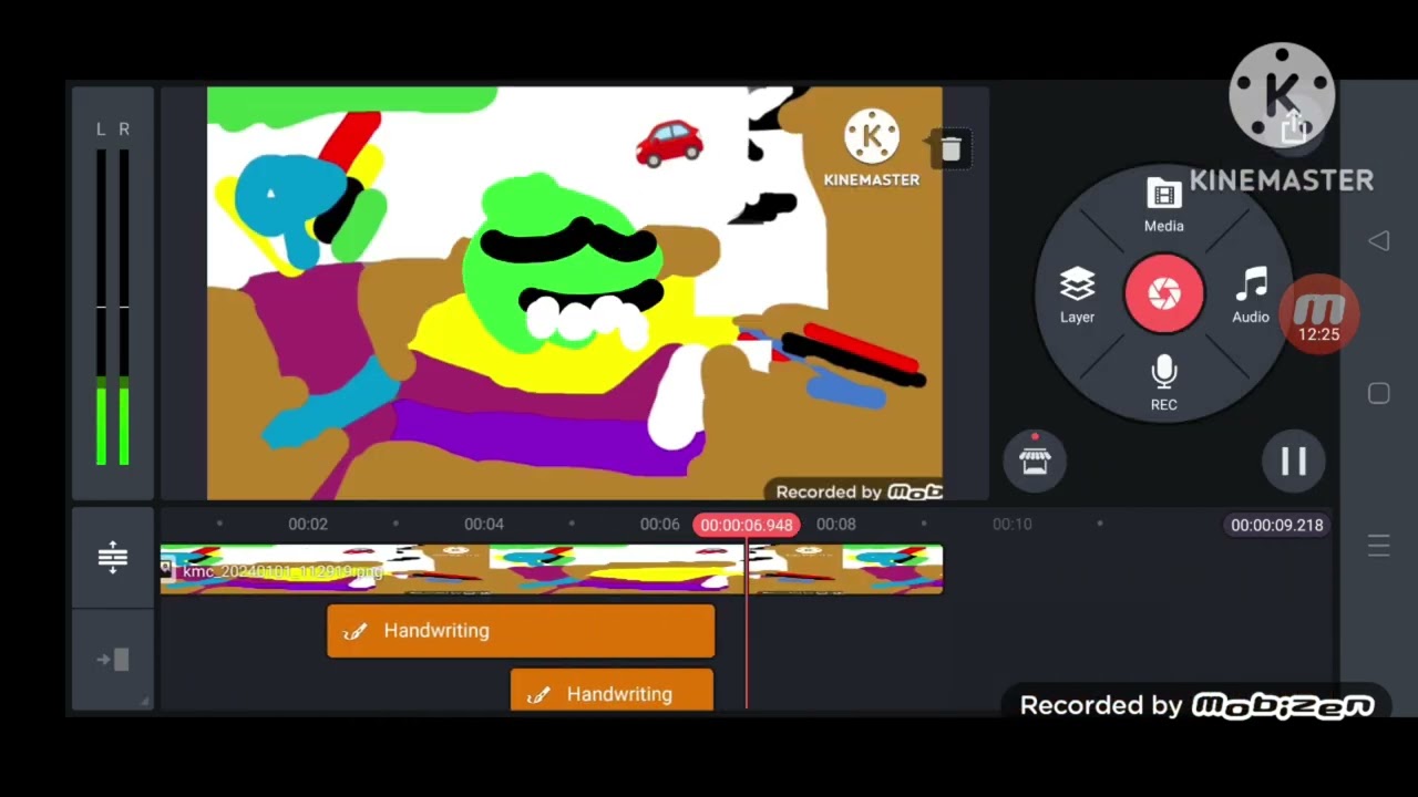 kinemaster Om nom stories logo speedrun