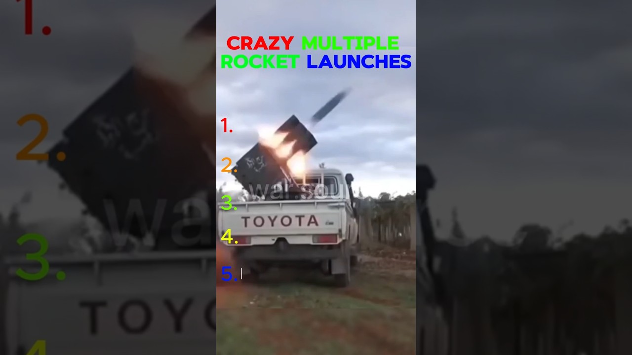 Ranking The Top 5 Crazy  Multiple Rocket Launches