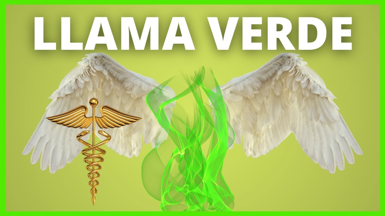 🔥 LLAMA VERDE DE SANACIÓN ARCÁNGEL RAFAEL. Frecuencia Divina Milagrosa Música de curación