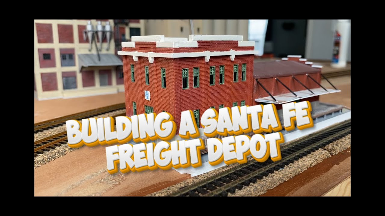 ATSF Freight Terminal in N scale