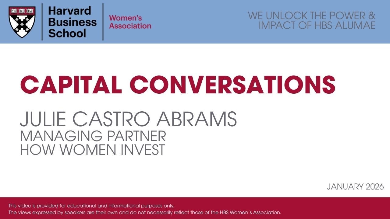 Capital Conversations: Julie Castro Abrams