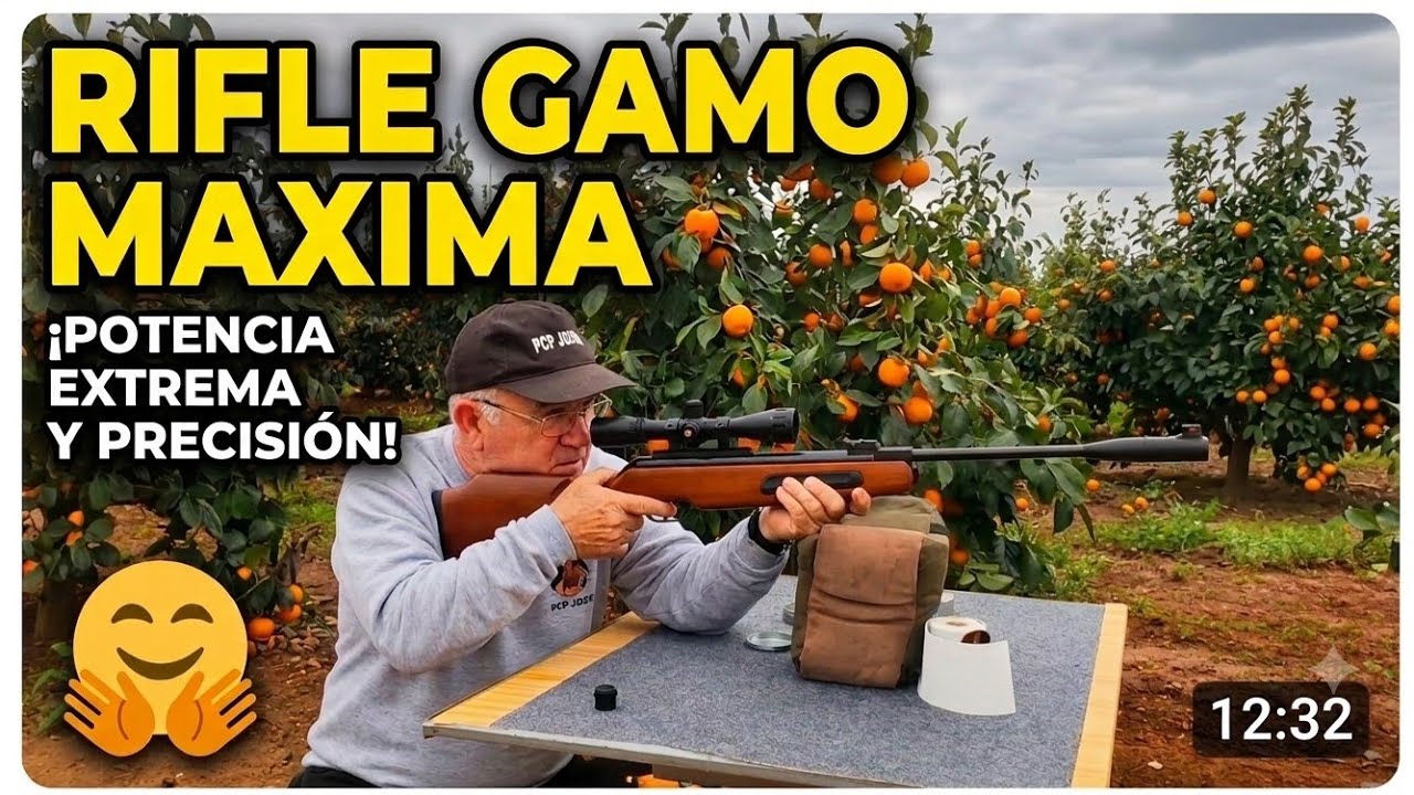CARABINA GAMO MAXIMA,NUEVA SECCION DE RIFLES DE RESORTE Y NITRO PISTON #joselucarabinaspcp