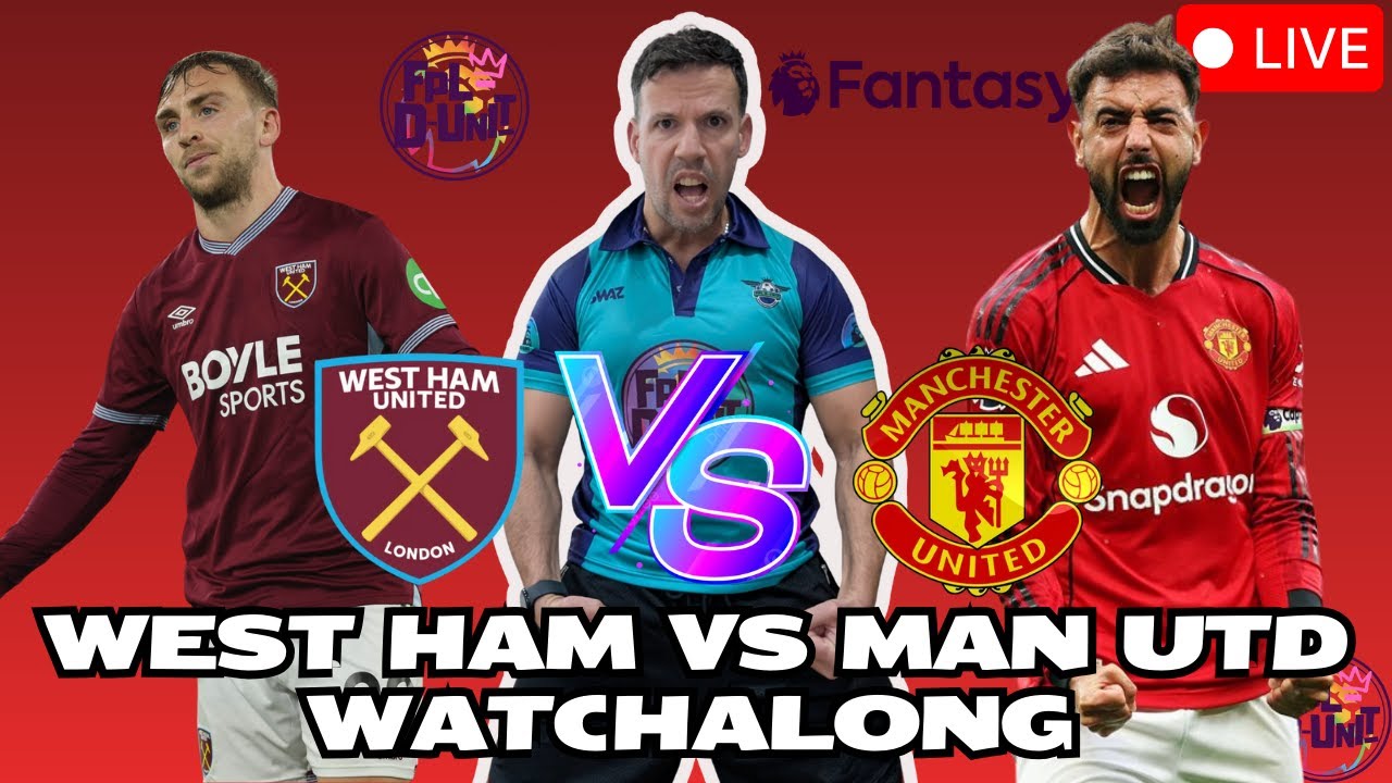 FPL GW26 WATCHALONG! WEST HAM VS MAN UTD🔥- 5 IN A ROW? PLUS ALL THE ACTION FROM THE OTHER 3 GAMES!