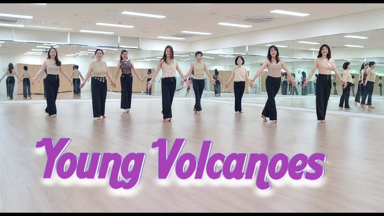 YOUNG VOLCANOES -  Low Intermediate Linedance ( Darren Bailey & Fred Whitehouse )