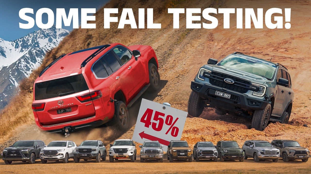 TOP 4WD SUVs compared off-road: WINNER declared! Some fail to make it&hellip;