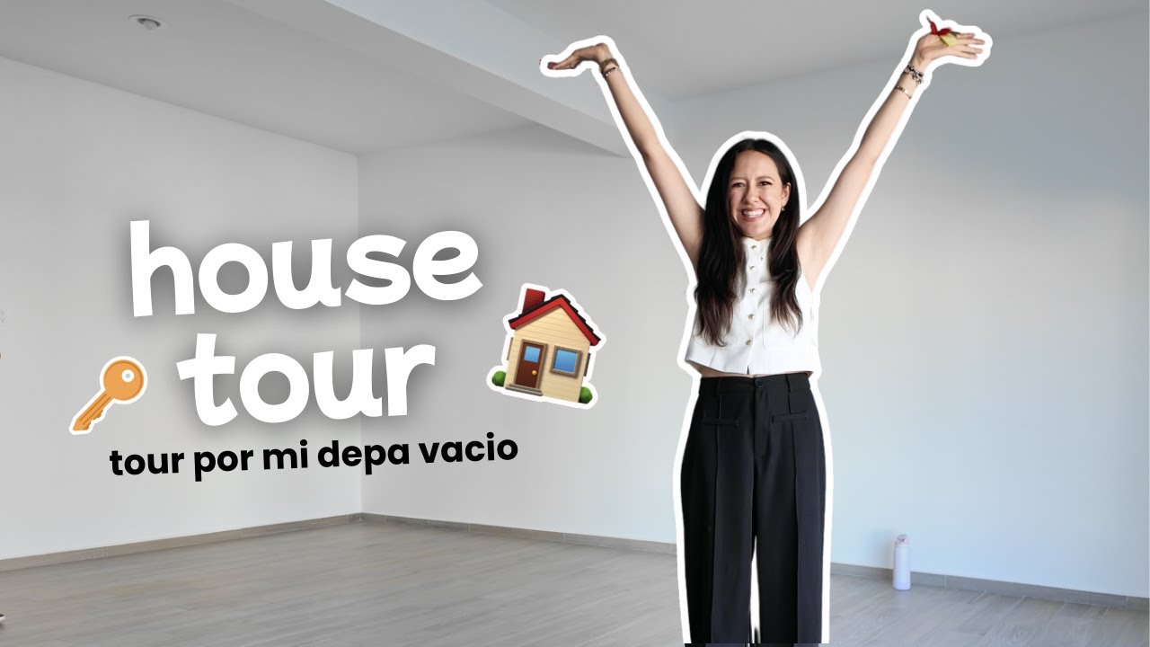 🏡 &iexcl;Tour por mi nuevo depa! | Primera vez viviendo sola - Empty House Tour - Bright Brenda