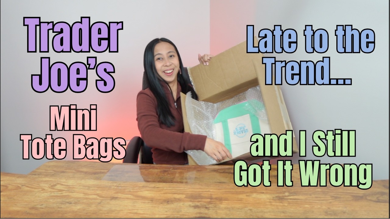 I Missed the Viral Trader Joe's Tote Drop 😭 (Then Messed Up Again)
