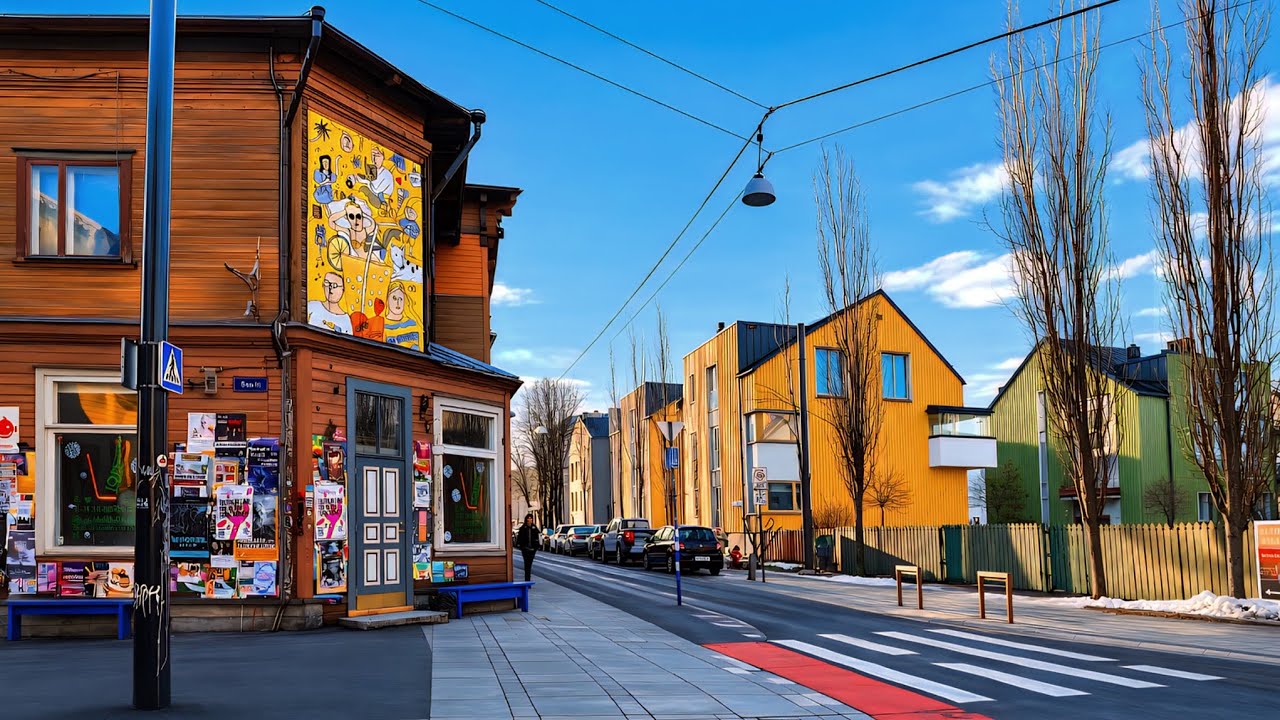 Прогулка по улице VANA - KALAMAJA  #таллинн #tallinn