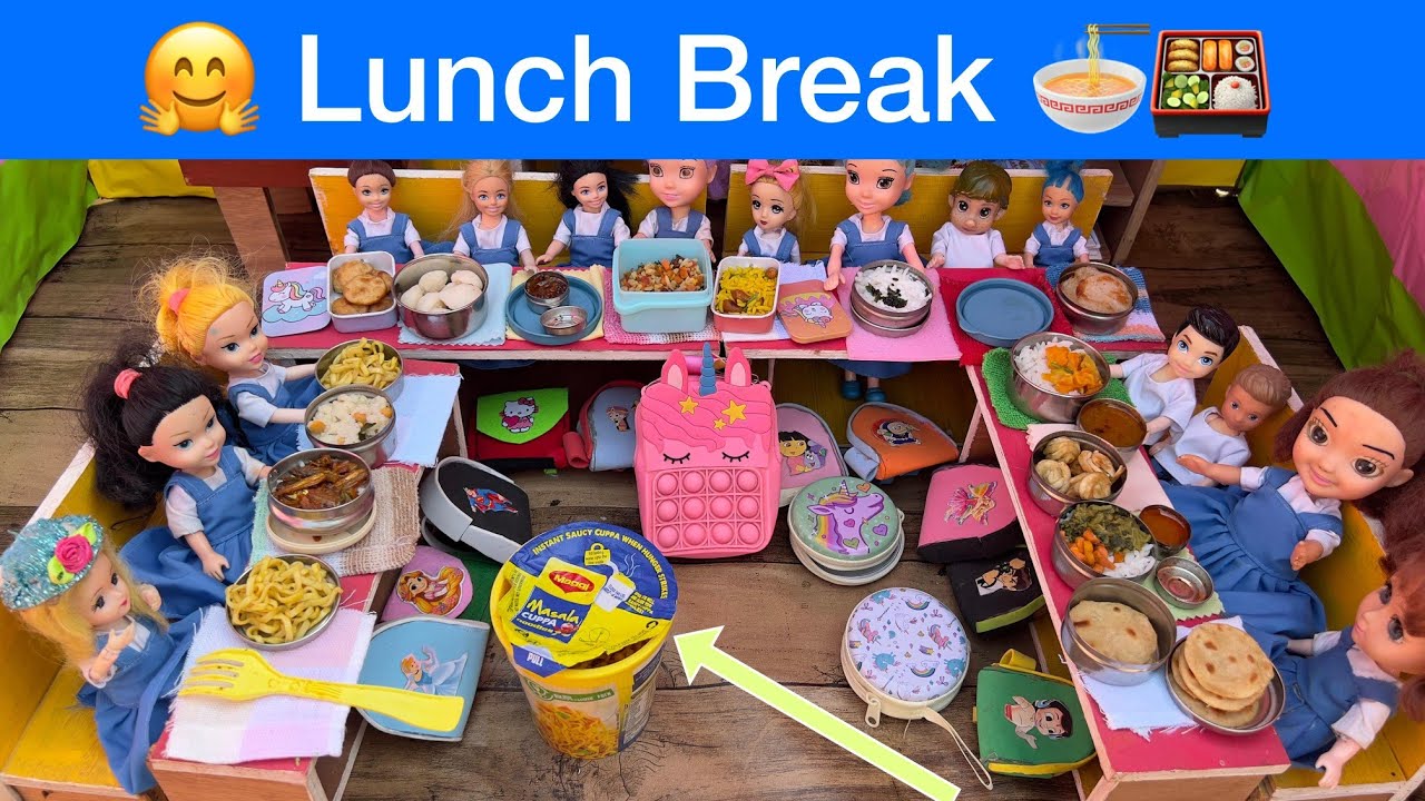 வசந்த காலம் Episode - 343 | Barbie School Lunch Break 🥪 in Tamil | Classic Barbie Show in Tamil 