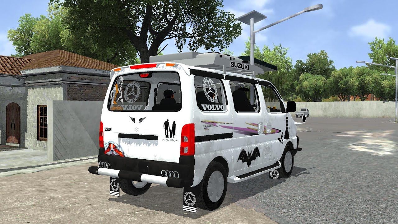 Releasing Maruti Suzuki Eco Car Livery | Eco Car Mod For Bussid | Bus Simulator Indonesia |