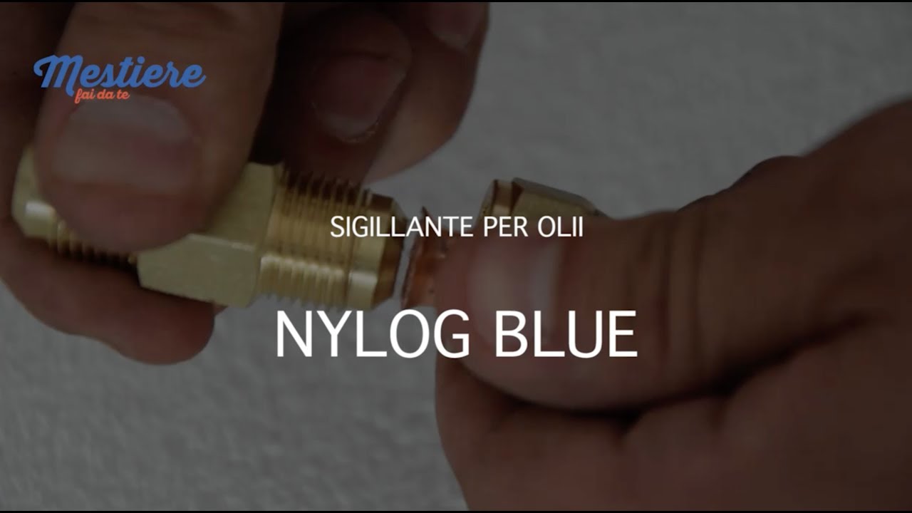 SIGILLANTE LUBRIFICANTE PER OLII NYLOG BLUE