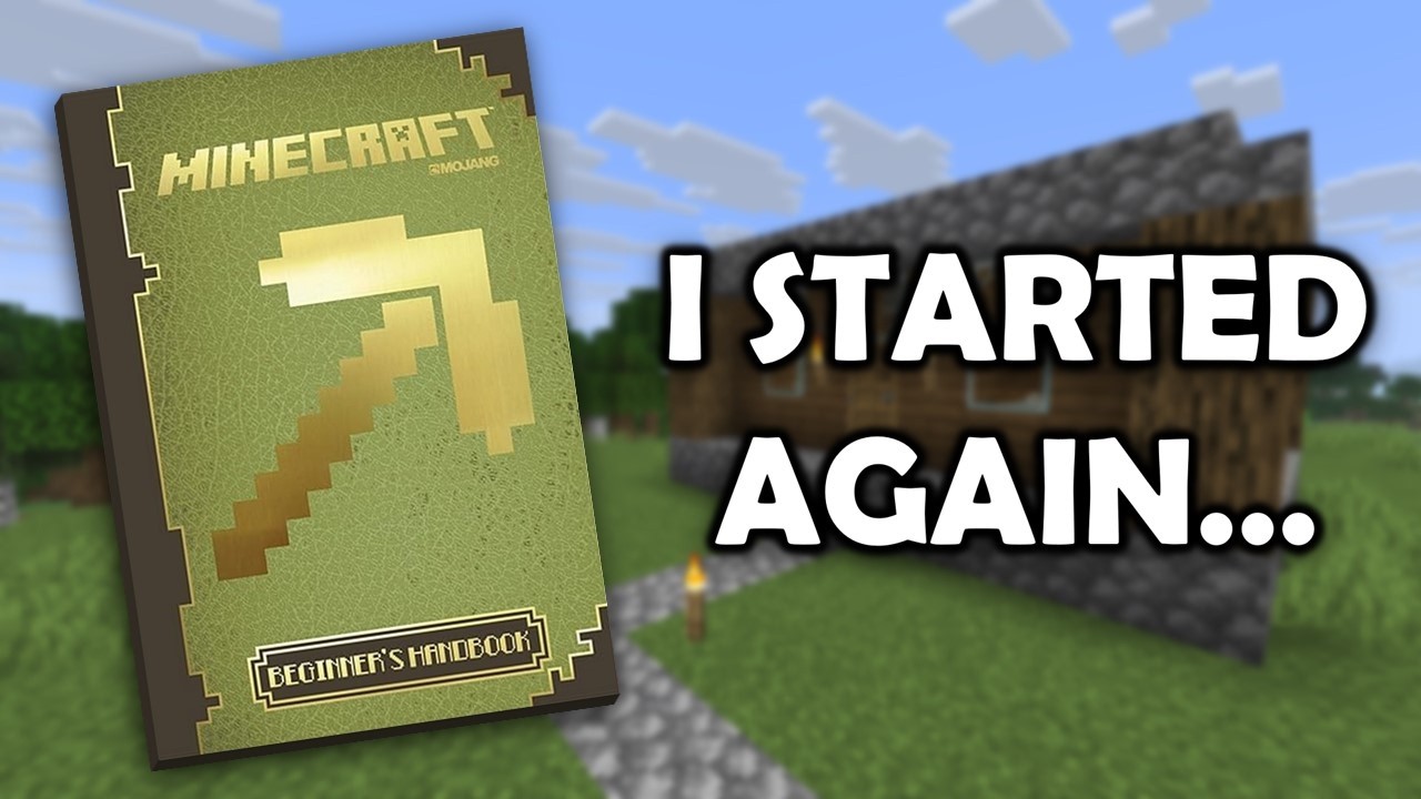 I RESTARTED Minecraft Using The Beginner's Handbook In 2026