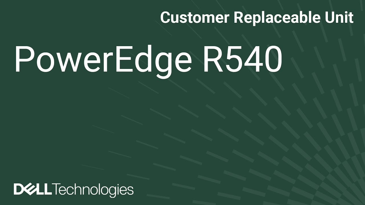 Dell  PowerEdge R540: Remove/Install Internal Dual SD Module