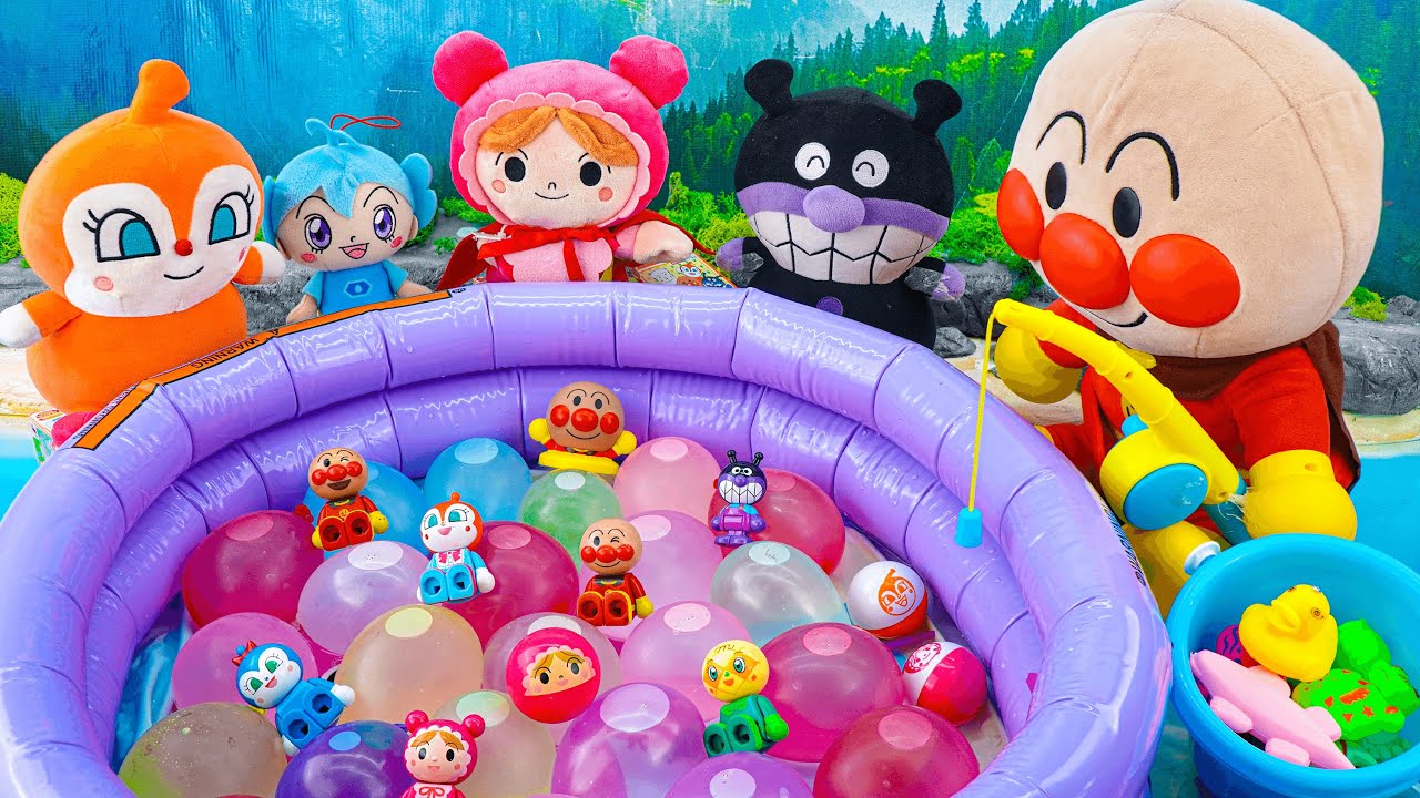 90 Minutes Satisfying with Unboxing Anpanman Fishing Toy Set ASMR | アンパンマンのおもちゃまとめ大全