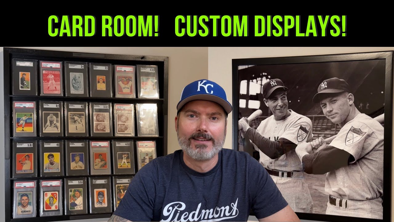 Card Room Tour + Custom Displays!