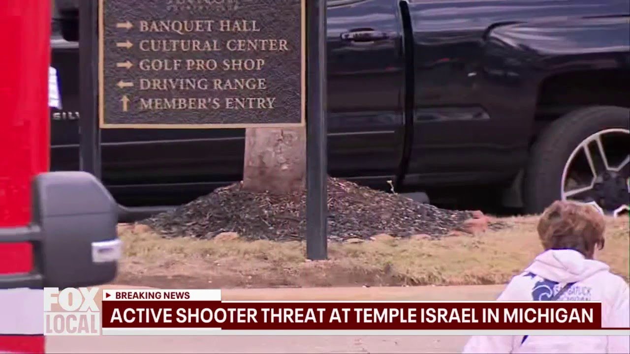 Jewish synagogue targeted by active shooter threat in West Bloomfield
