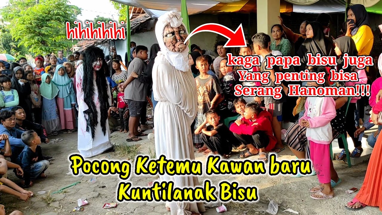 Terbaru Pocong belek Ketemu Kawan baru❗(cerita rahwana gugur)