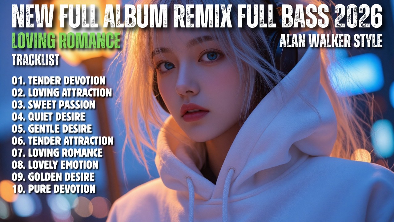 ALAN WALKER STYLE X SAHARA || LOVING ROMANCE || NEW FULL ALBUM REMIX FULL BASS 2026