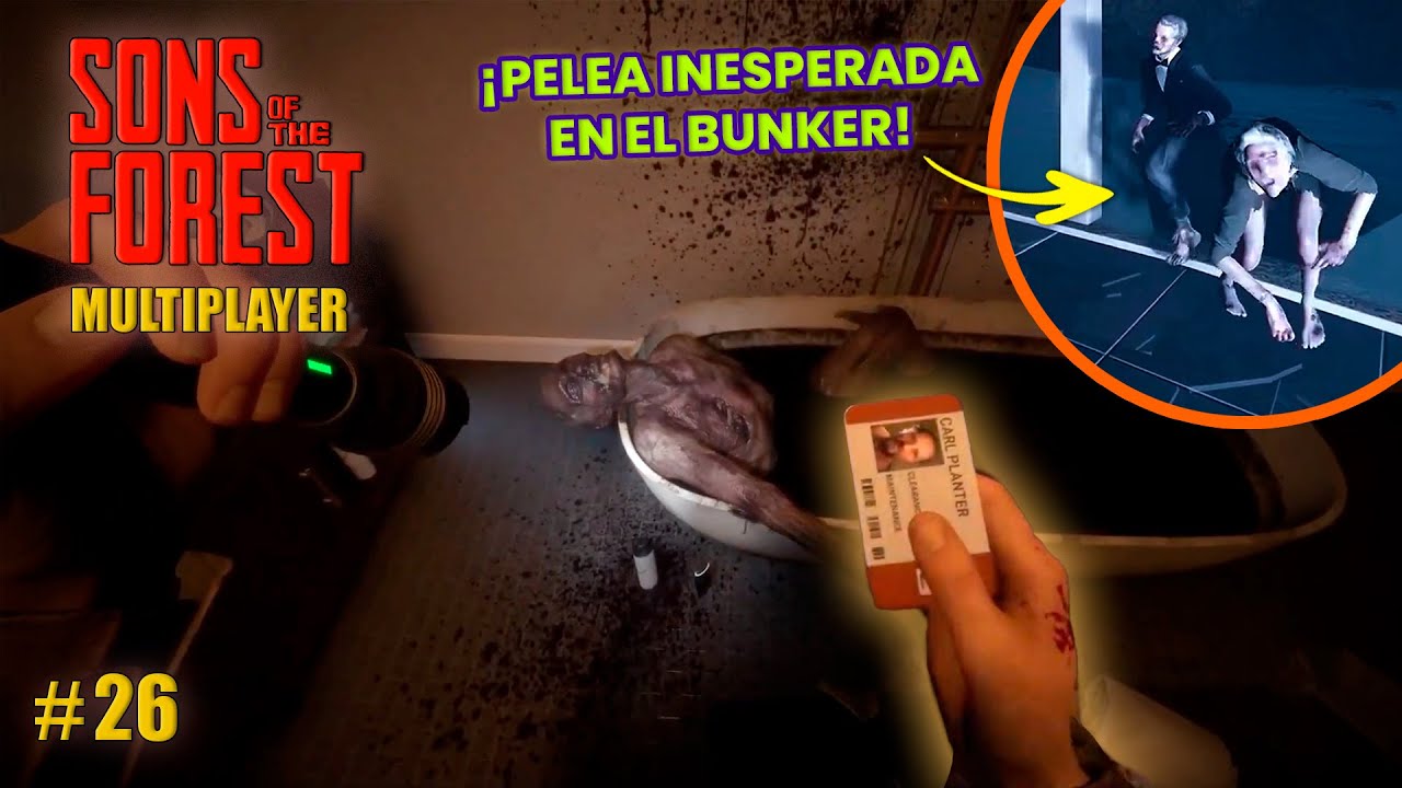 🪪 Encontramos la Tarjeta y... a LOS PUFFTON?!? 😨 | Sons of the Forest (Gameplay latino)