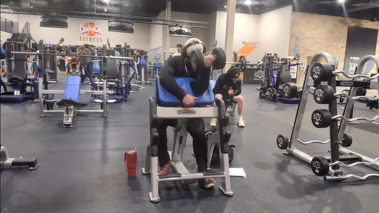 Gym Vlog #4 Arms 
