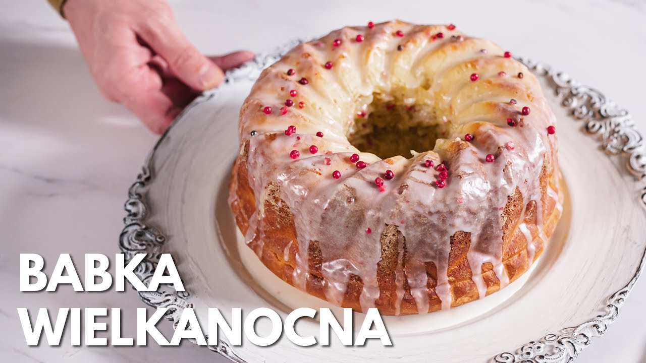 DROŻDŻOWA BABKA - przepis na wegańską Wielkanoc! | WegeTuba