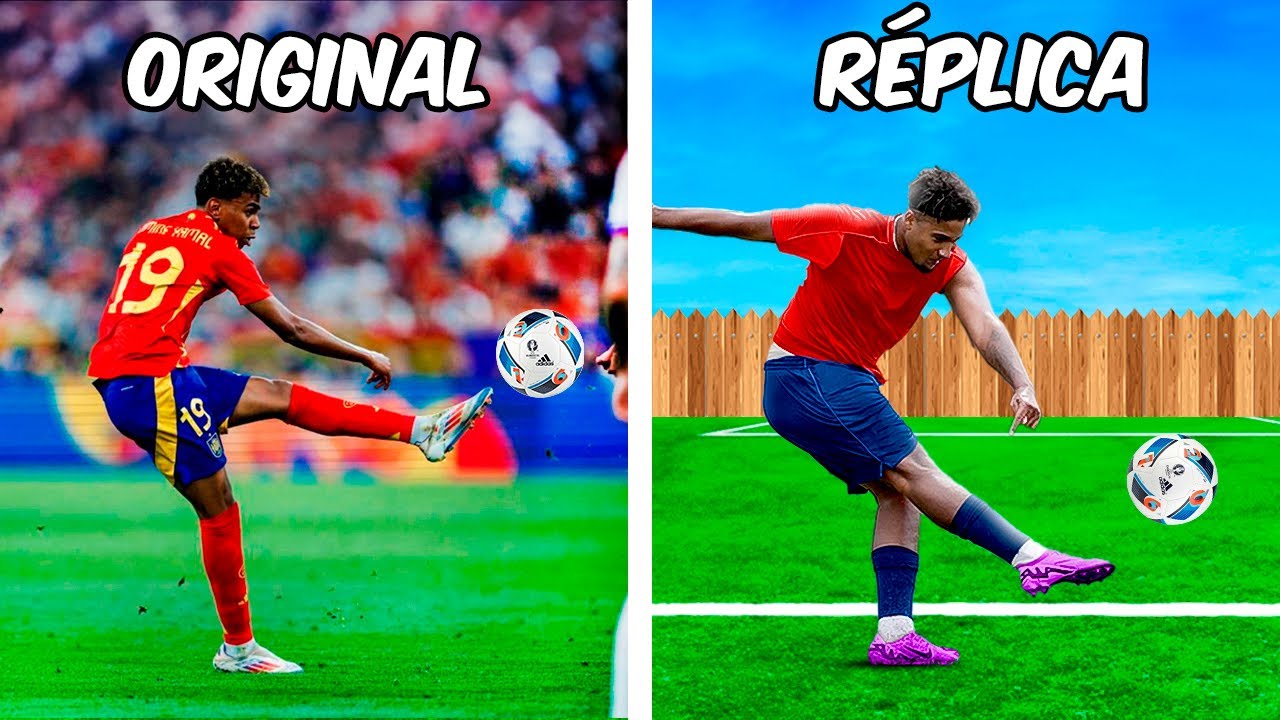 RECREANDO UN GOL IC&Oacute;NICO DE YAMAL EN CADA COMPETICI&Oacute;N