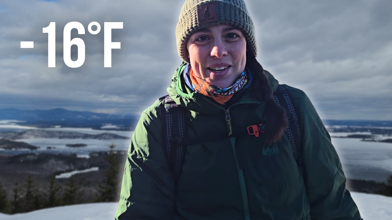 Everything I Pack & Do to Prepare to Hike in Brutally Cold Weather in New Hampshire..