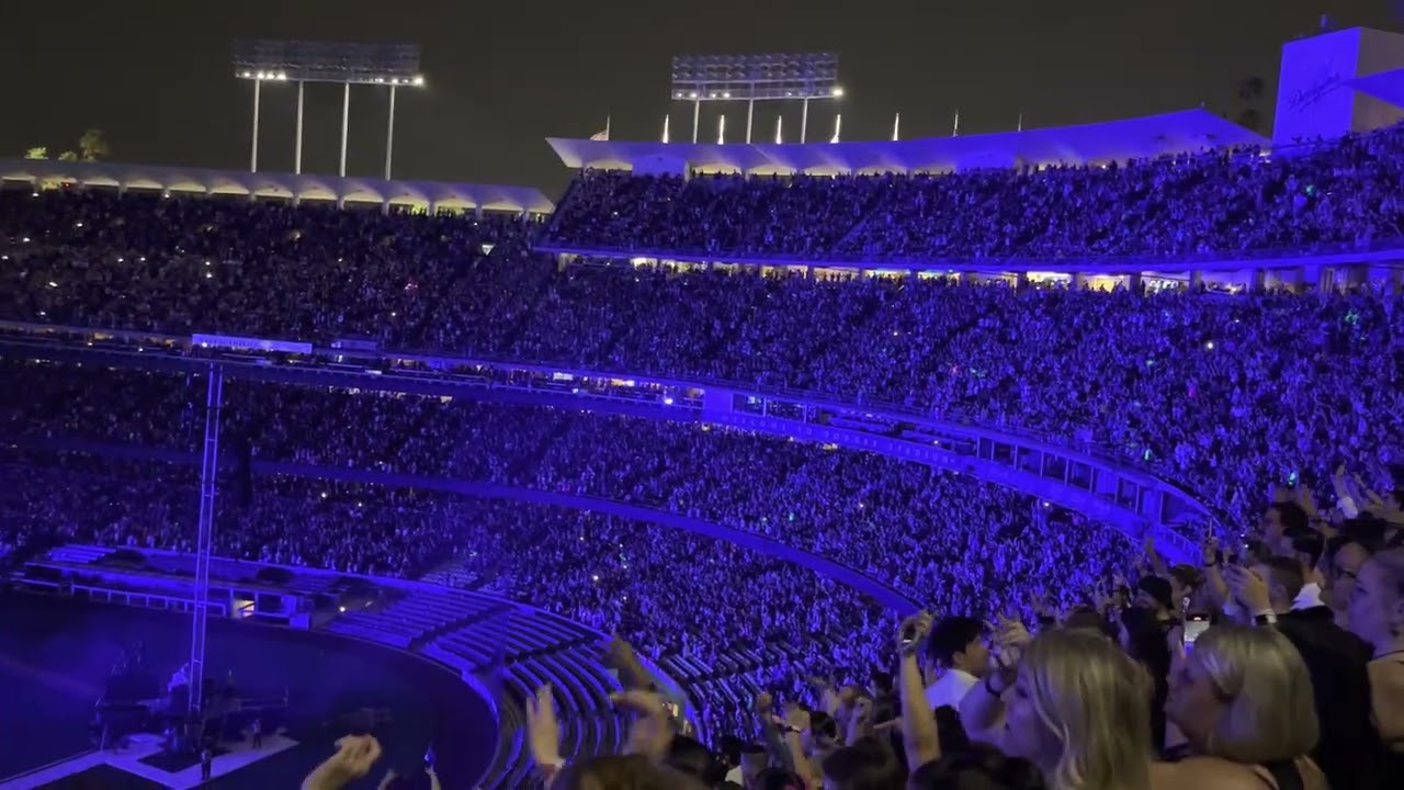 Just Dance + Poker Face Chromatica Ball Dodger Stadium