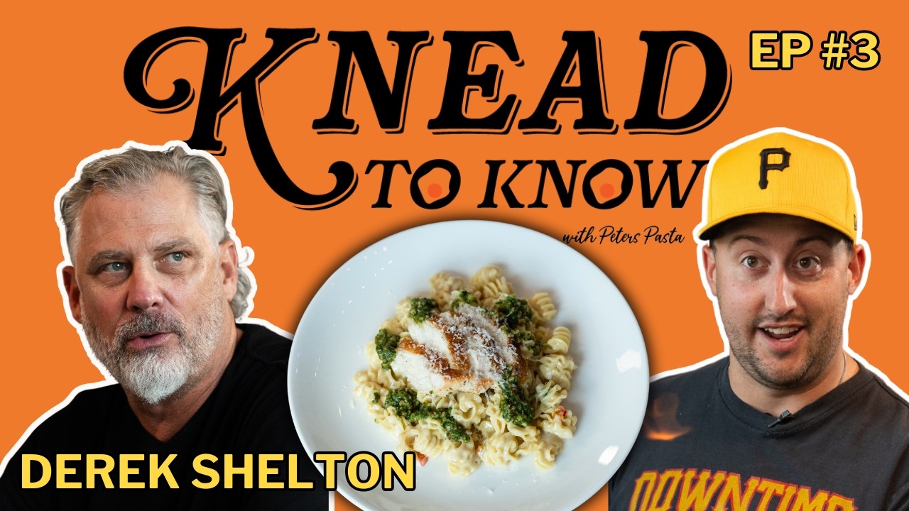 Pittsburgh Pirates Manager Derek Shelton | Knead to Know with Peters Pasta