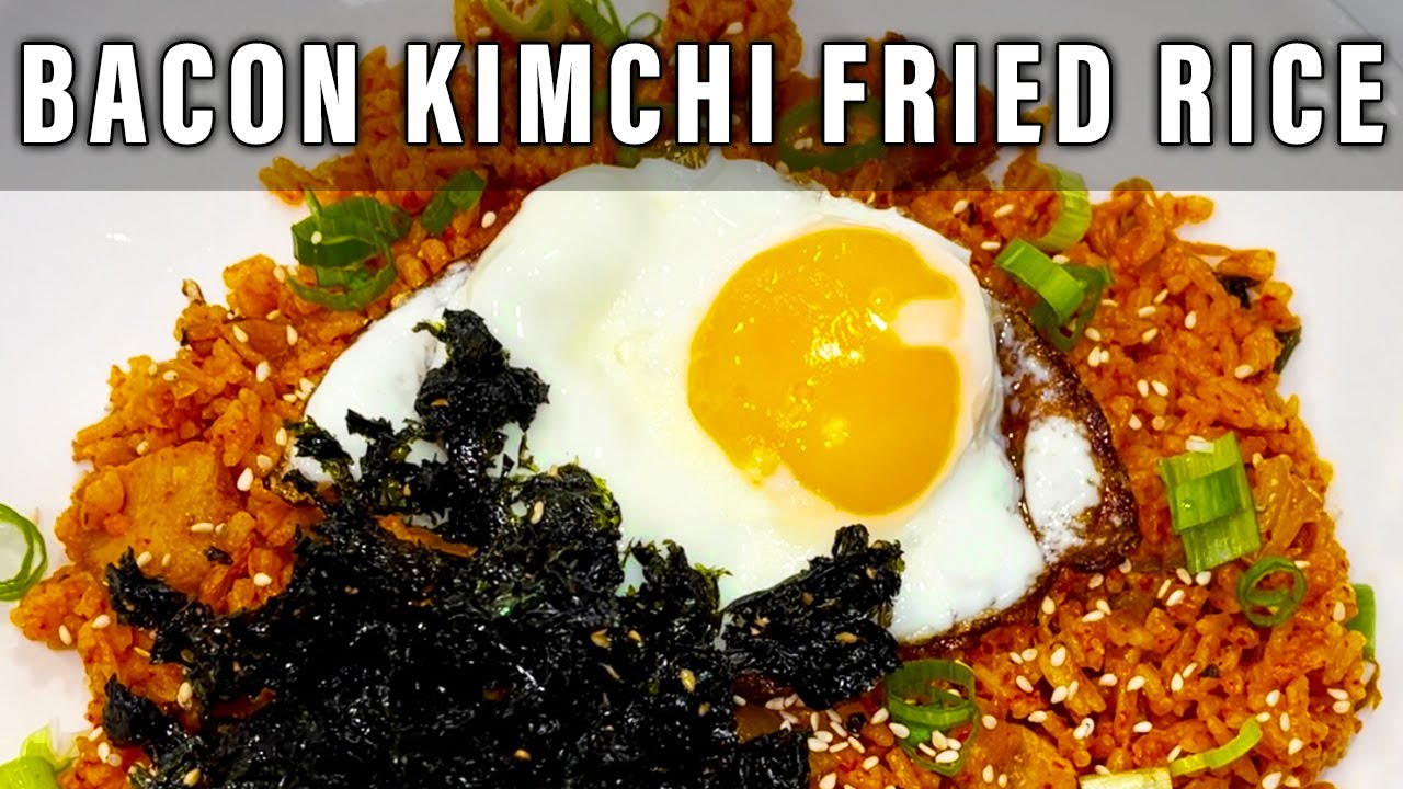 How I make My Bacon Kimchi Fried Rice