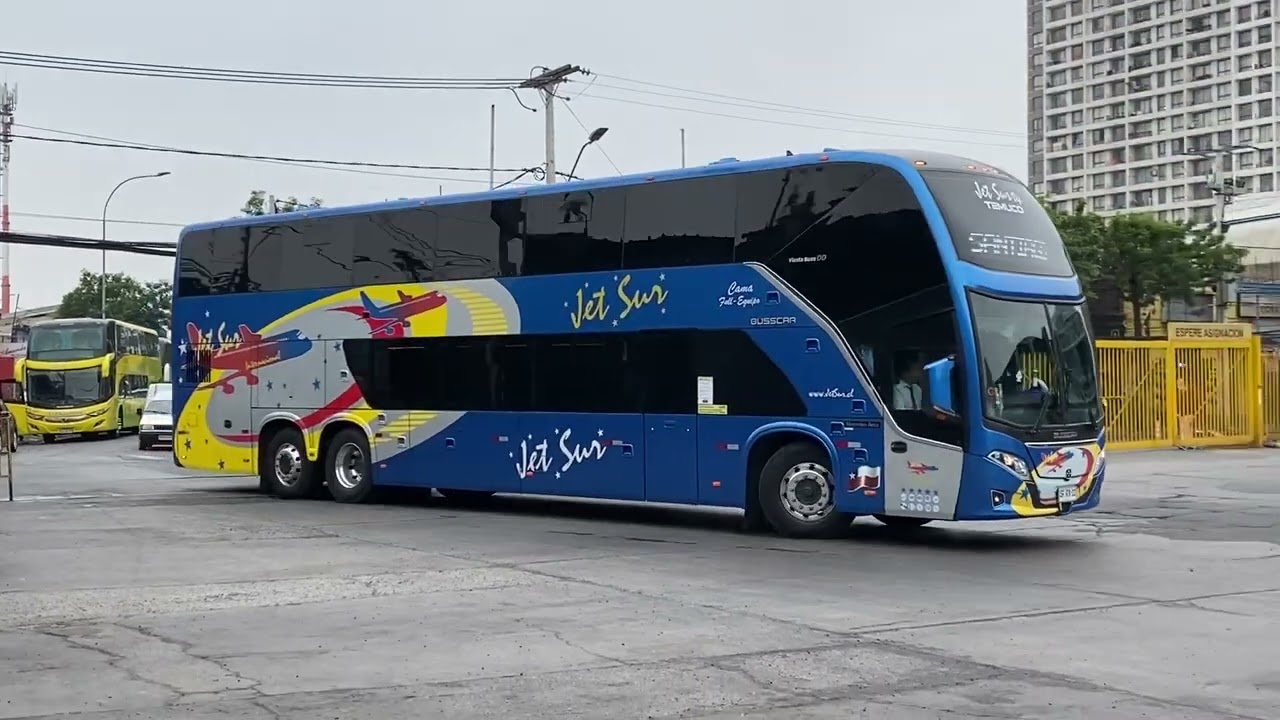 ► Busscar Vissta Buss DD | Mercedes-Benz O-500RSD | Buses Jet Sur | Sal&oacute;n Cama (SFRX22)