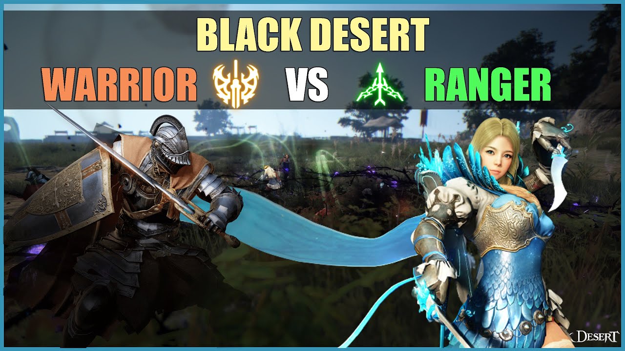 Black Desert Aktarım Savaş&ccedil;ı VS Uyanış Ranger (Ok&ccedil;u) | BDO PvP