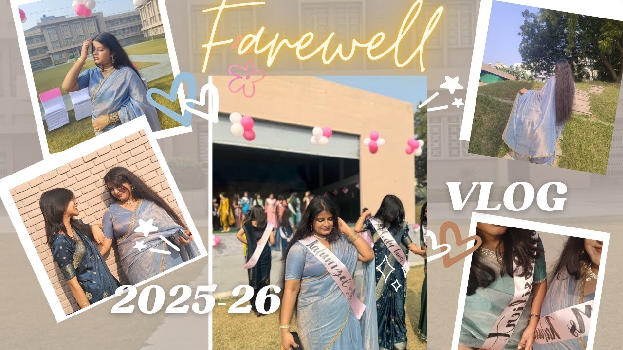 I Wasn&rsquo;t Ready for These Goodbyes | Class 12 Farewell 🎓🤍