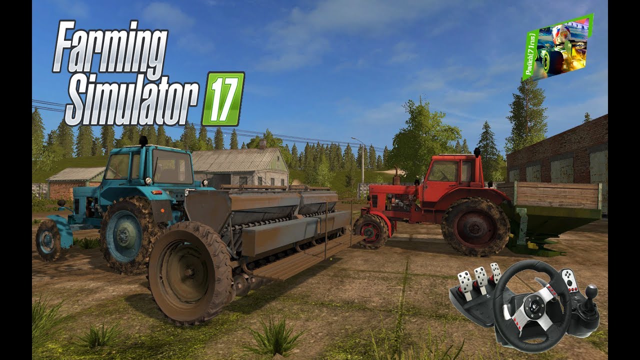 FS2017 (FS 17) - Анискино - 7 - Поменяли сцепление, досеиваем и удобряем