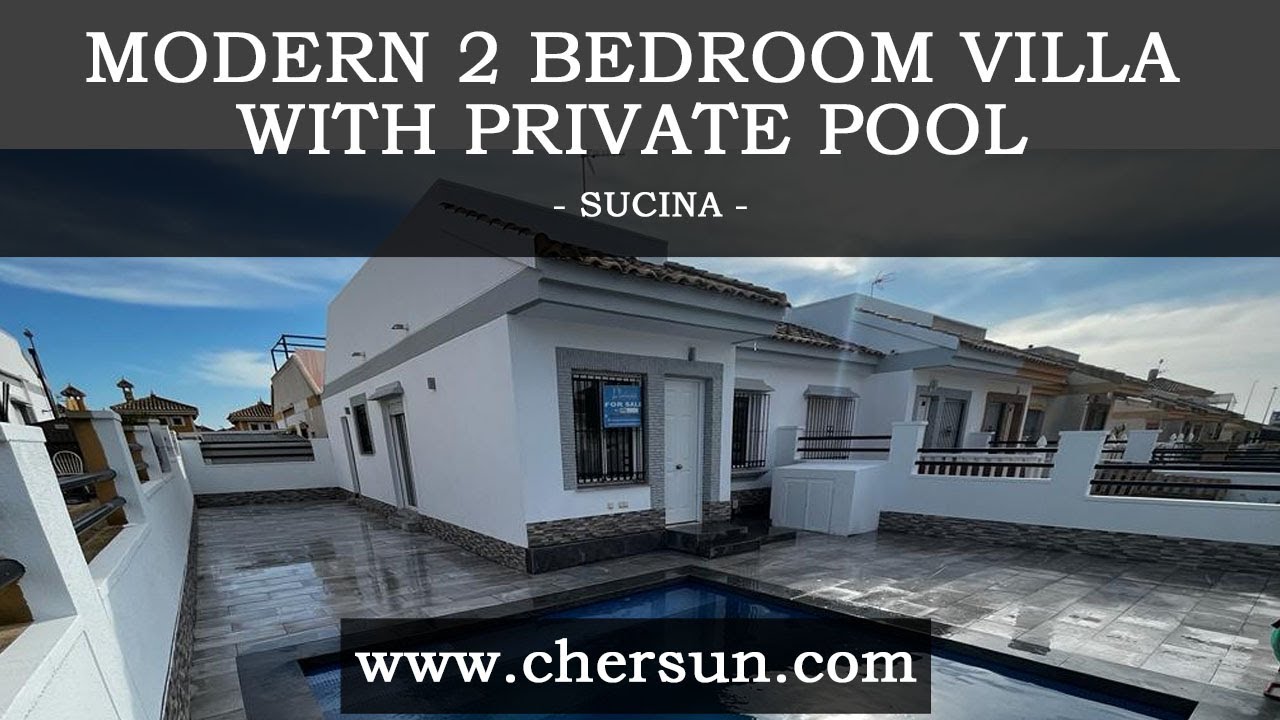 Property for sale in Sucina - 2 Bed Semi Detached Villa with Pool - SUC14 - Chersun Properties