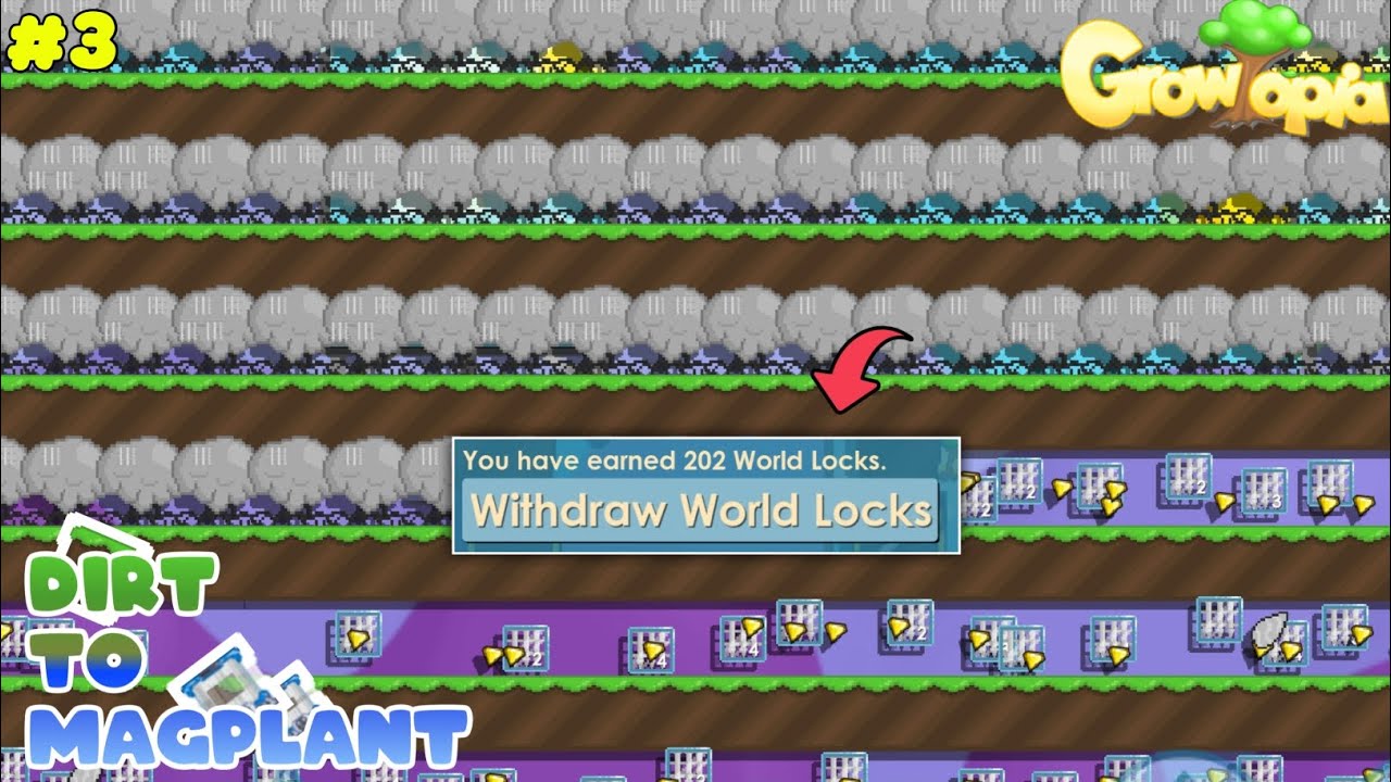 INSANE PROFIT FROM PORTCULLIS | DIRT TO MAGPLANT 2025 | Growtopia