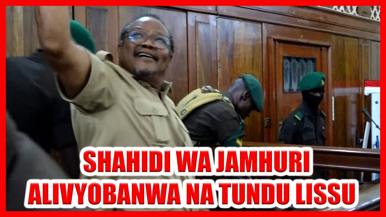 LISSU AENDELEZA MOTO KWA MASHAHIDI WA JAMHURI/AWABANA MASWALI MAGUMU ,MAHAKAMANI BADO PAGUMU..
