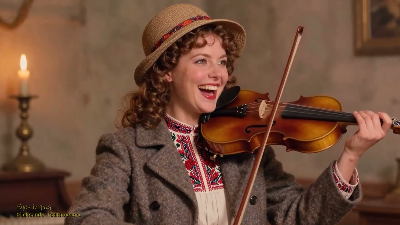 🌿 Ukrainian Winter Violin – Nostalgic Folk Journey ❄️