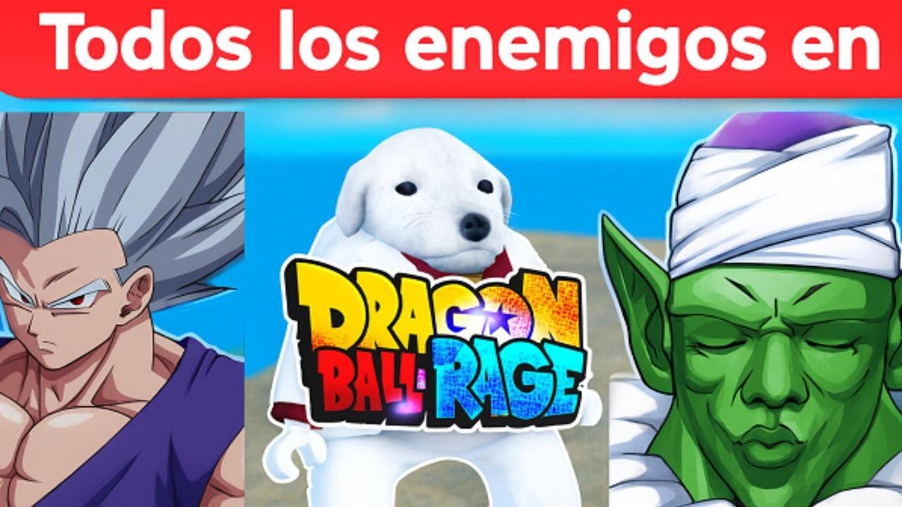 Todos los enemigos en dragon ball rage