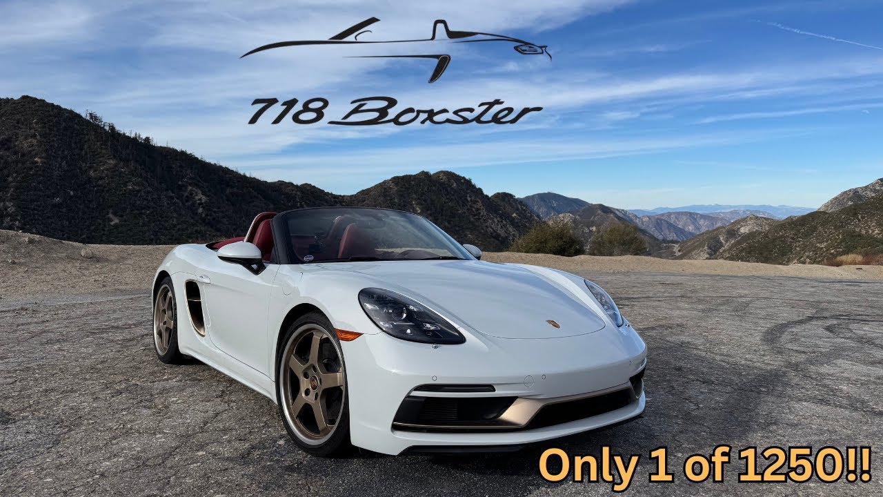718 Porsche Boxster 25th Anniversary Review!! Is Porsche Worth the Hype?