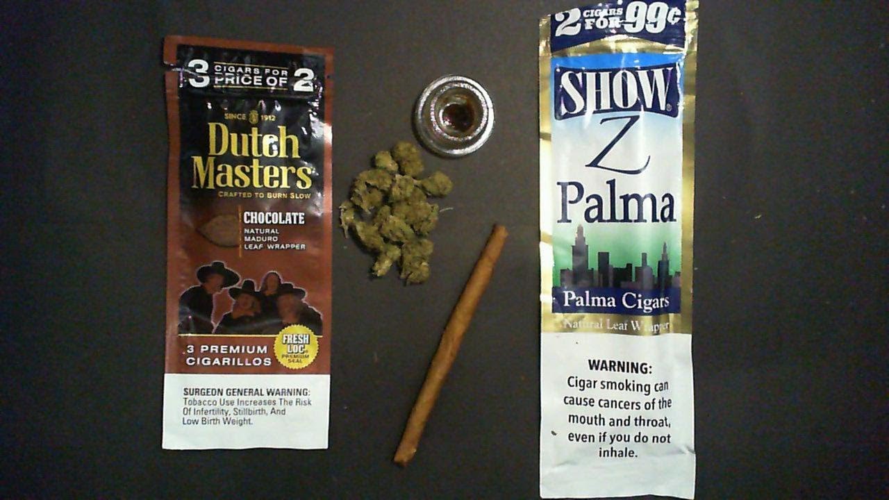Certified Pothead - 50th #Fr&auml;nkenblūnt - Dab of Chocolate Palma -  Dutch Masters x Show