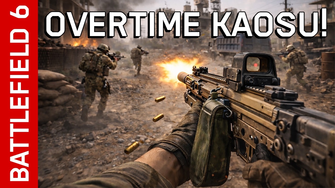 M123K LMG İLE OVERTIME CEHENNEMİ! 🔥 Breakthrough Kaosu | Battlefield 6