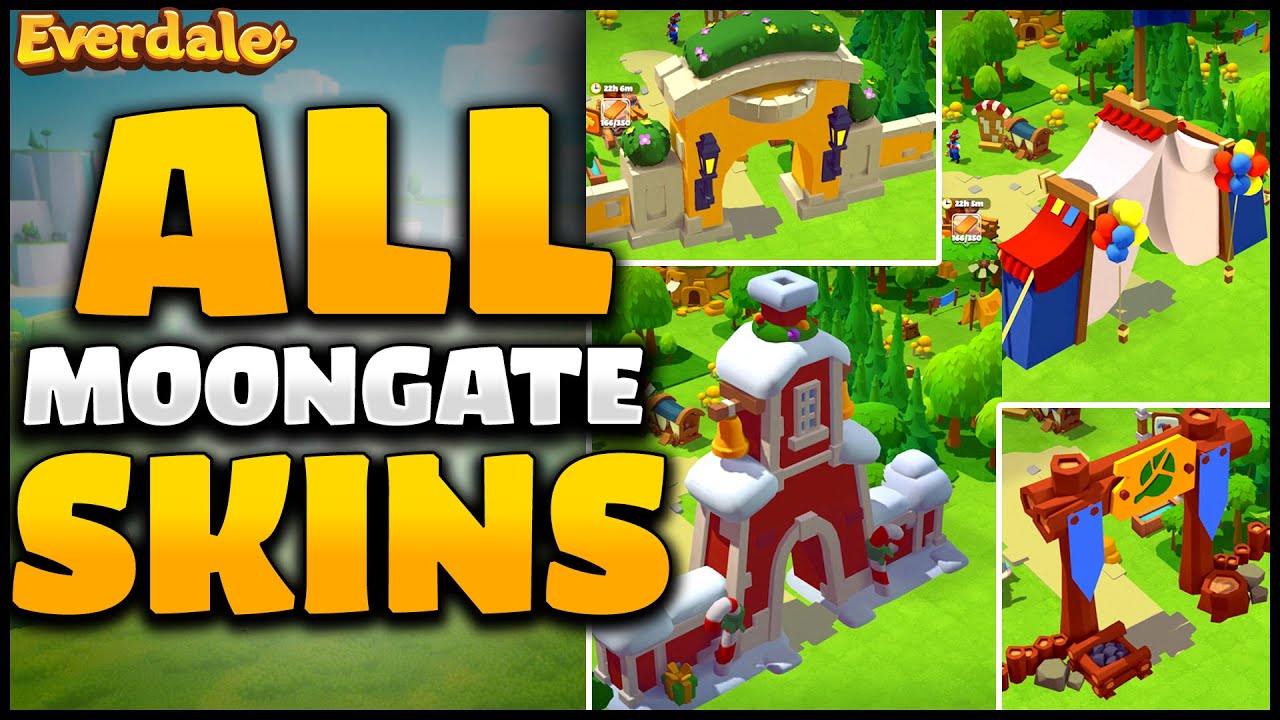 Reviewing all Moongate Skins in Everdale!