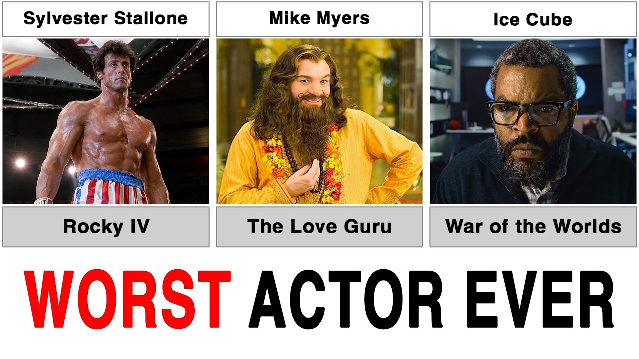 Worst Actor Ever? 45 Years of Razzie Winners (1981&ndash;2026)