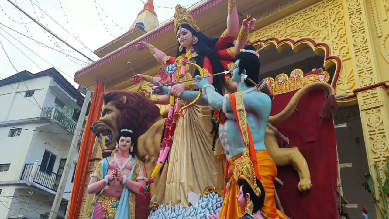 Lumding JKS Durga Visarjan Rally