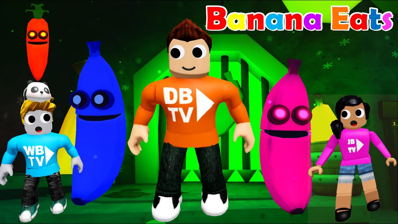 БАНАНЫ ВЫГЛЯДЕЛИ ДРУЖЕЛЮБНЫМИ, НО ОНИ СЪЕЛИ НАС В ROBLOX