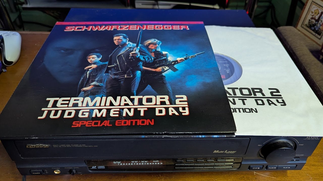 Terminator 2 on Laserdisc is a Dream Come True!