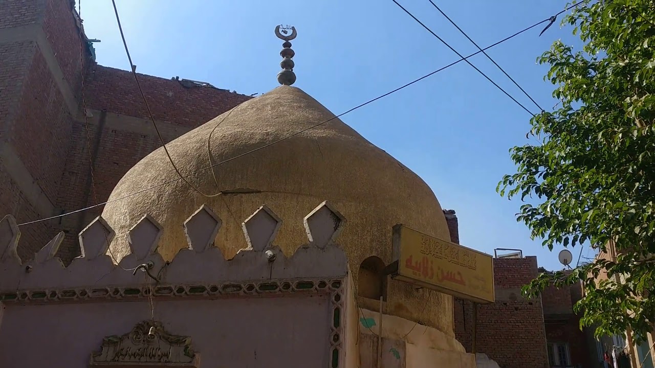 مقام سيدي حسن زلابية الكائن فى اشمون محافظة المنوفية