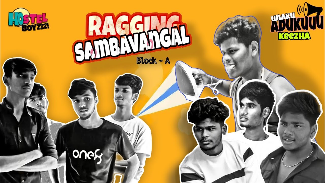 RAGGING SAMBAVANGAL | HOSTELBOYZZZ | #ragging #hostellife #junior